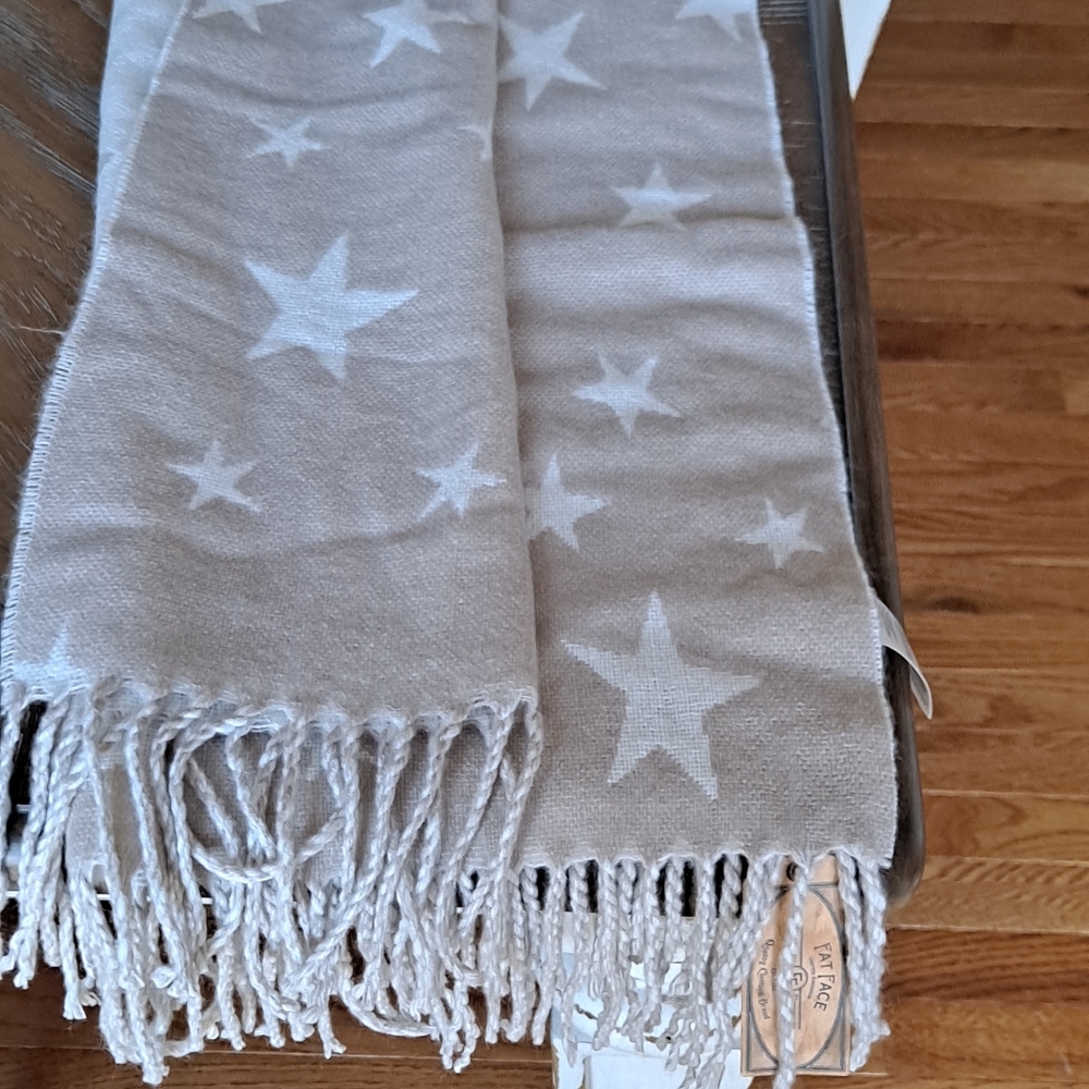 Fat Face reversible scarf